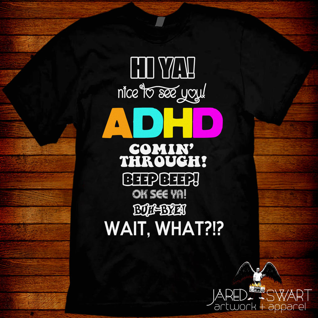 ADHD Tシャツ Amazon.com: ADHD Meme T-Shirt : Clothing, Shoes & Jewelry