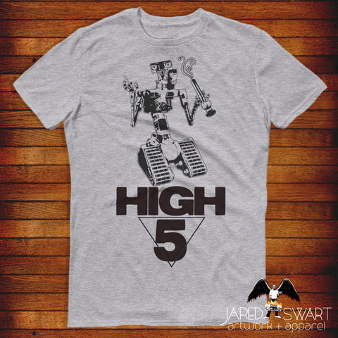 High 5 T-shirt #5 Johnny Five Short Circuit