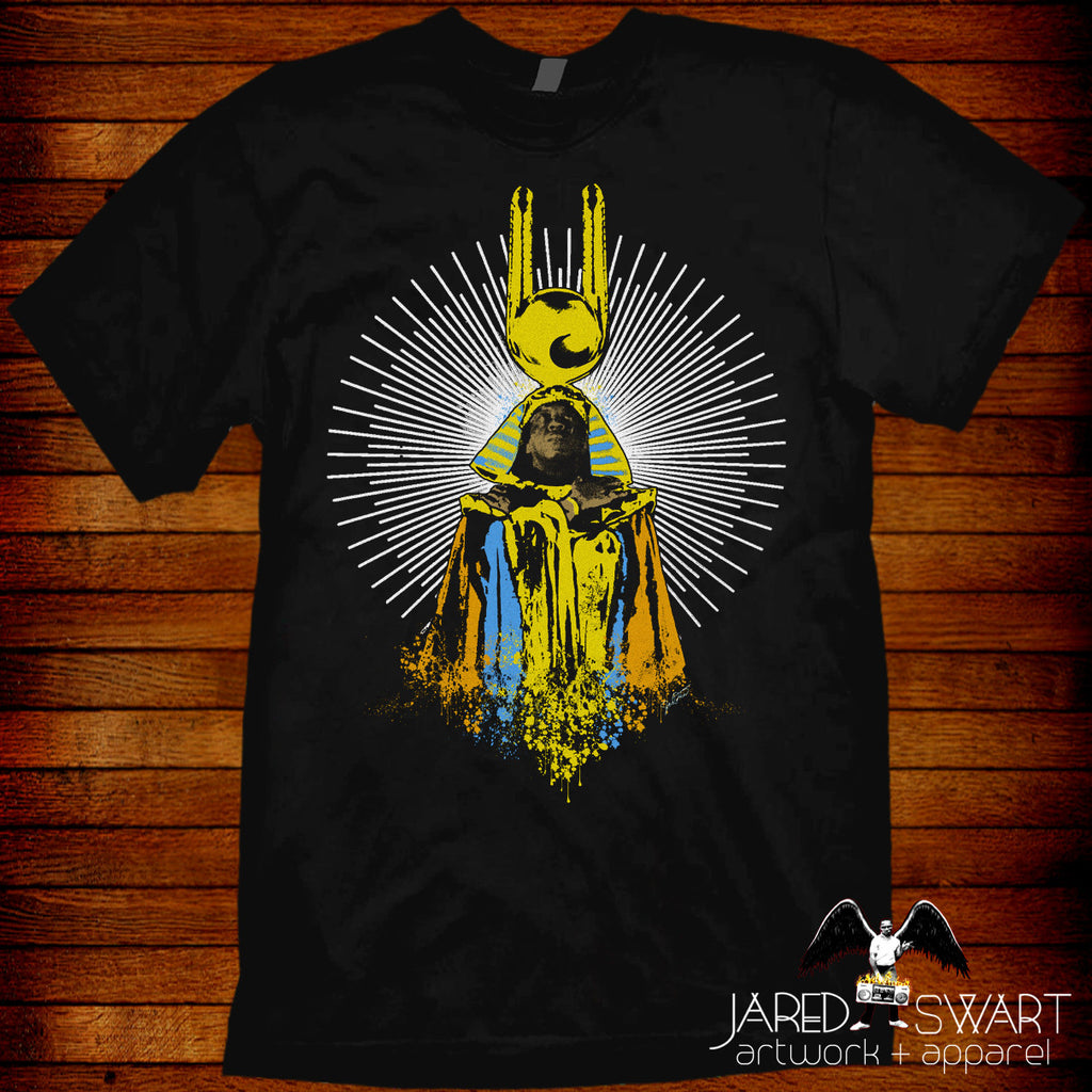 Sun Ra T-shirt original artwork by Jared Swart – JaredSwart.com