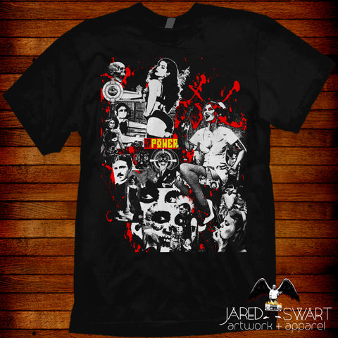 Art Show 2021 tee: "Power Grabbers"
