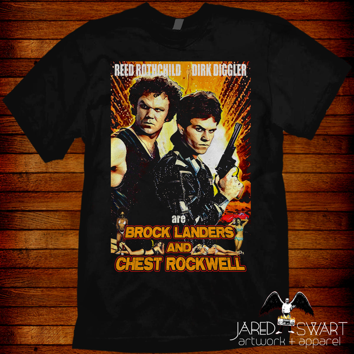 Dirk diggler shop t shirt