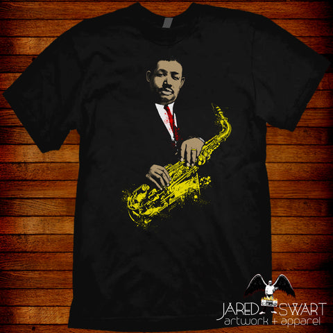 Cannonball Adderly Jazz greats T-shirt tee