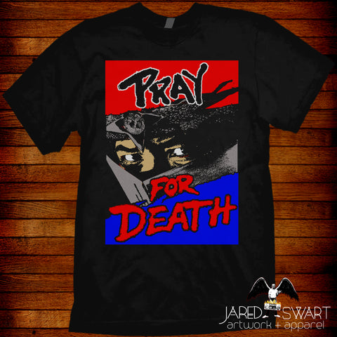 Pray For Death T-shirt VHS Classics Series
