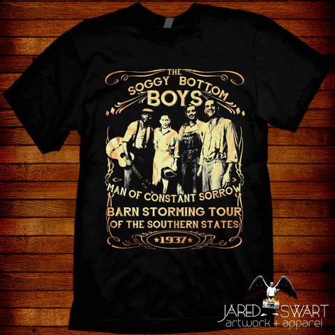 Soggy Bottom Boys t-shirt (Oh Brother Where Art Thou)