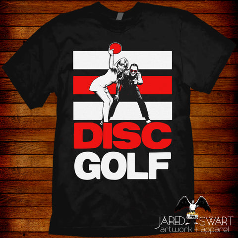 Disc Golf retro t-shirt