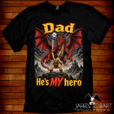 Father's Day t-shirt hero Dad t-shirt fantasy sword & sorcery