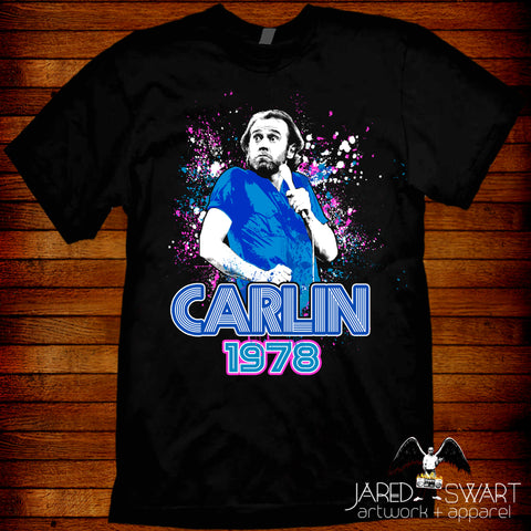 George Carlin pop-art t-shirt