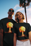 Mushroom Cloud Happy Face T-Shirt inspired by the 1975 movie A Boy and His Dog