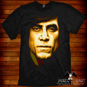 No Country for Old Men T-shirt face