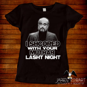 Sean Connery parody accent T-shirt