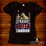 Straight Outta London T-shirt American Werewolf in London T-shirt pop-art parody