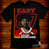 Davoin Shower-Handel T-shirt Key & Peele East/West Bowl