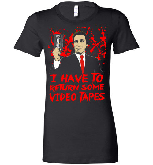 American Psycho VHS Return Video Tapes
