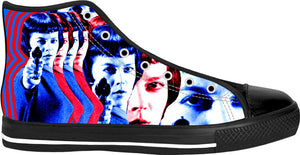 Custom Canvas High Tops: "Carol's momment of conflict and resolve"