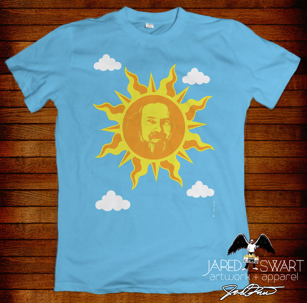 Alan Watts T-shirt sunshine design by Jared swart