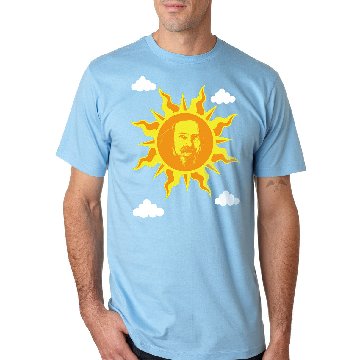Alan Watts T-shirt sunshine design by Jared swart