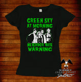 Burbs T-Shirt Green Sky