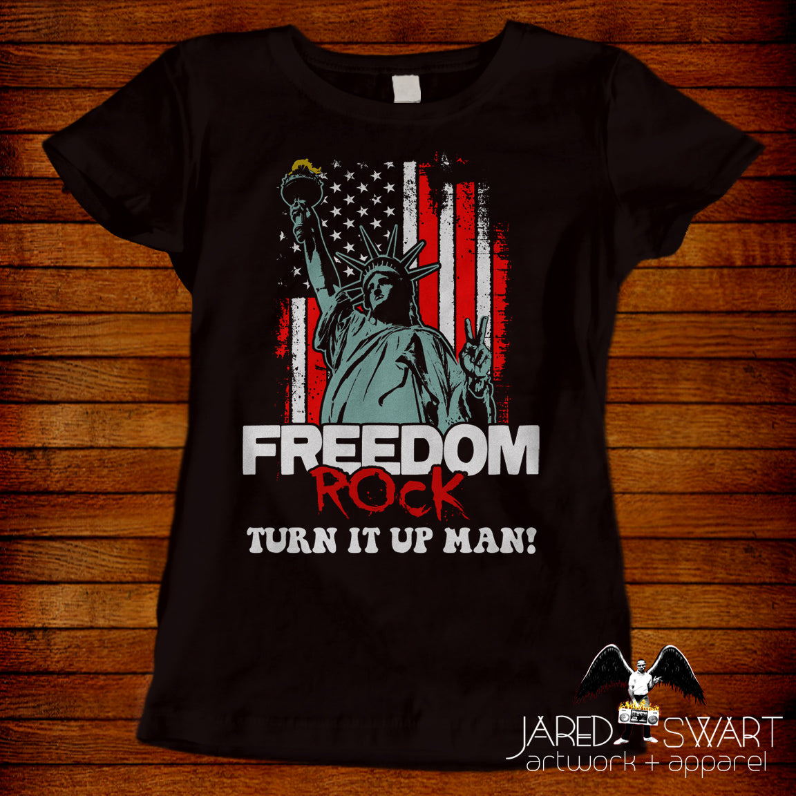 Retro T-shirt Freedom Rock