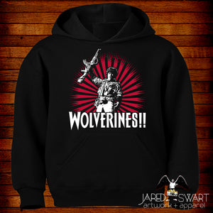 Hoodie Red Dawn Wolverines