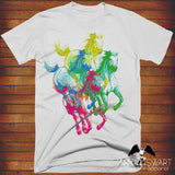 Horses in technicolor