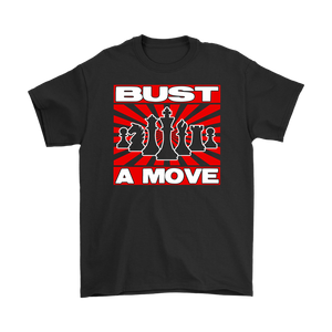 Sj Bust a Move chess tee