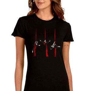 Aerial Silks T-shirt hip key