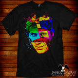 Abstract Pop-Art Portrait inspired by Steve McQueen