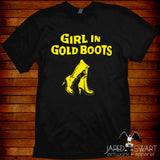 MST3K T-shirt Girl in Gold Boots
