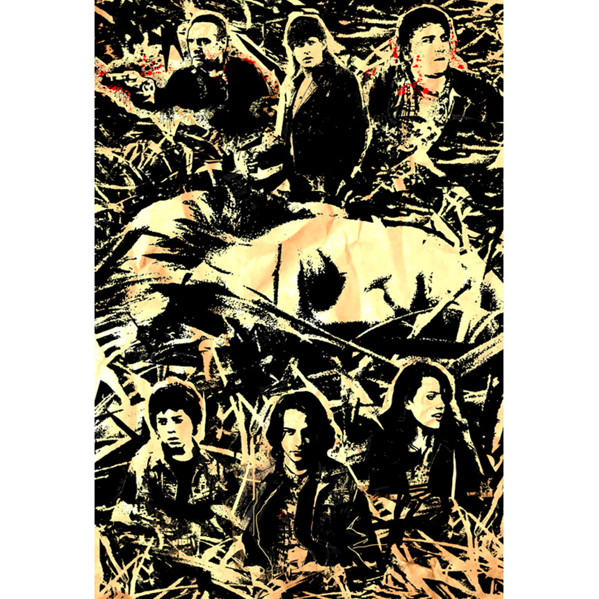 River's Edge poster art print 11x17
