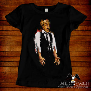 Scanners T-shirt based on the 1981 cult classic movie