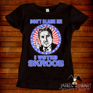 Spaceballs President Skroob parody T-shirt