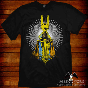 Sun Ra T-shirt original artwork by Jared Swart