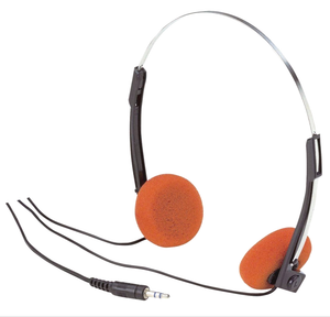 Movie Prop Retro Walkman Headphones Orange Guardians Galaxy Starlord Cosplay