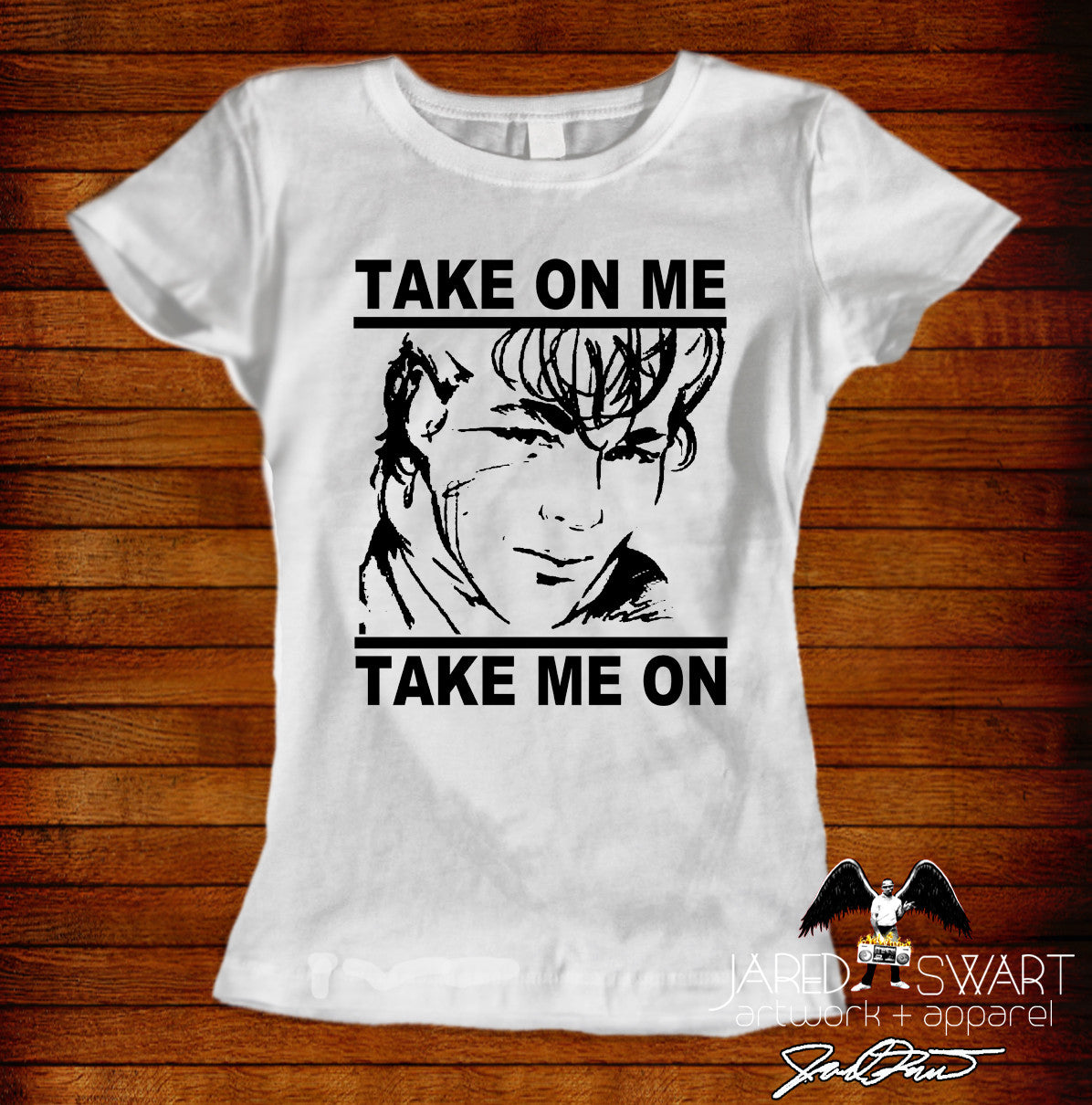 Take On Me 80's Designer T-shirt