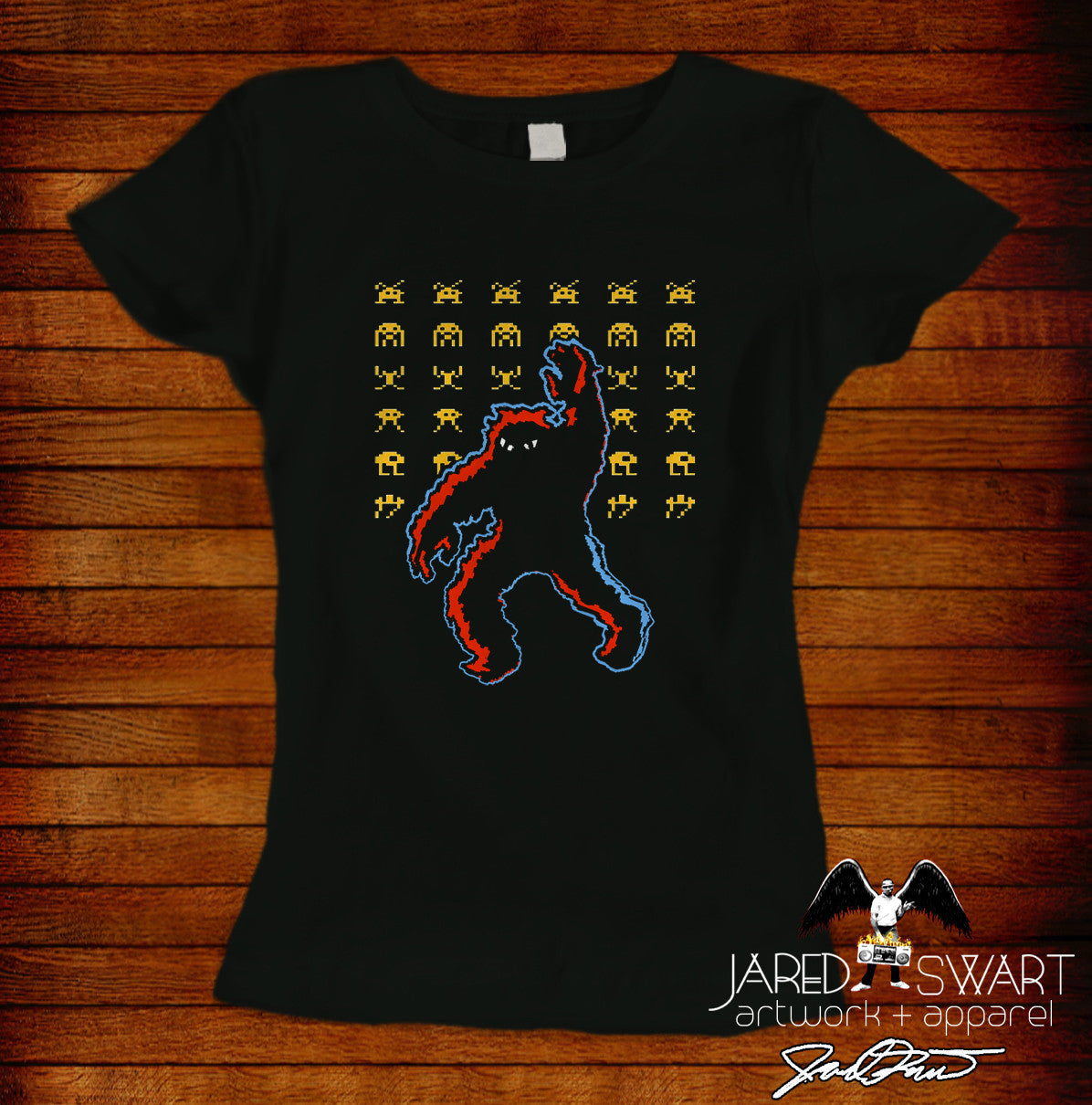 Retro Arcade Game Classic T-shirt Space Invaders