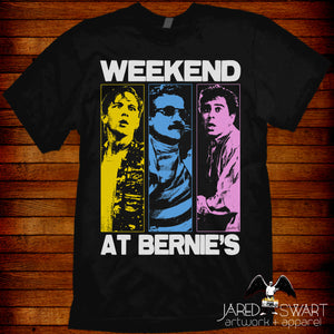 Weekend At Bernie's T-shirt Pop-Art style