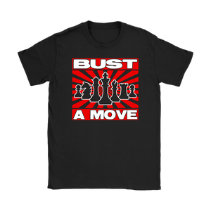 Sj Bust a Move chess tee