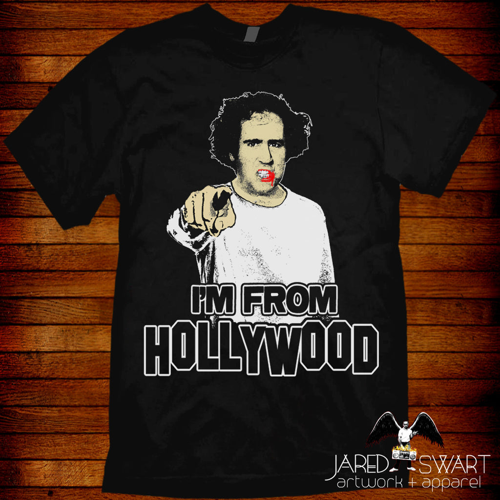 Andy Kaufman Hollywood t-shirt wrestling