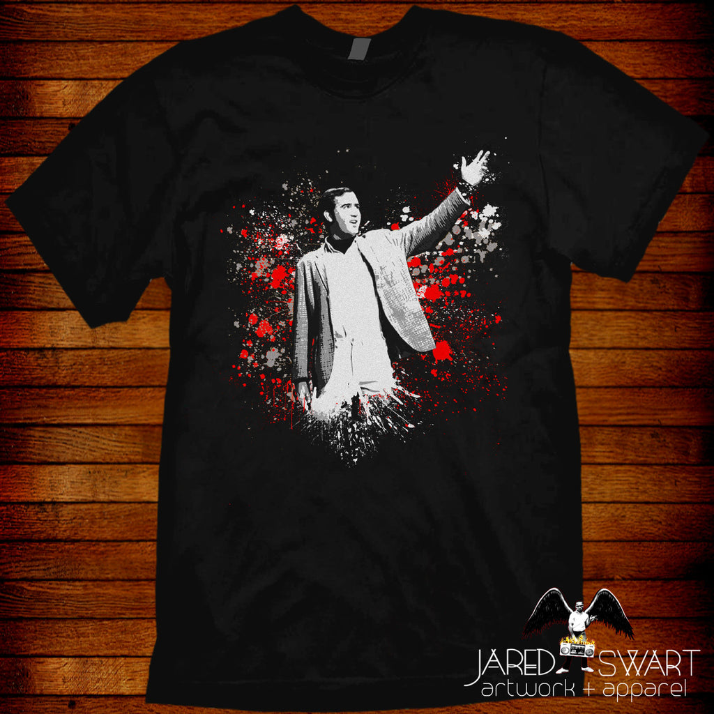 Andy Kaufman T-shirt fine art styled design by Jared Swart
