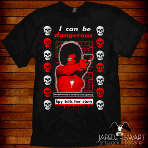 Art Show 2021 tee: "Danger Girl"