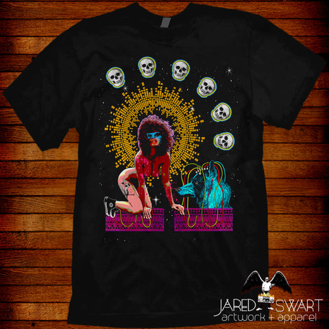 Art Show 2021 tee: "Brain Transference Psycho Drama"
