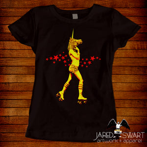 Art Show 2021 tee: "Unicorn Girl"