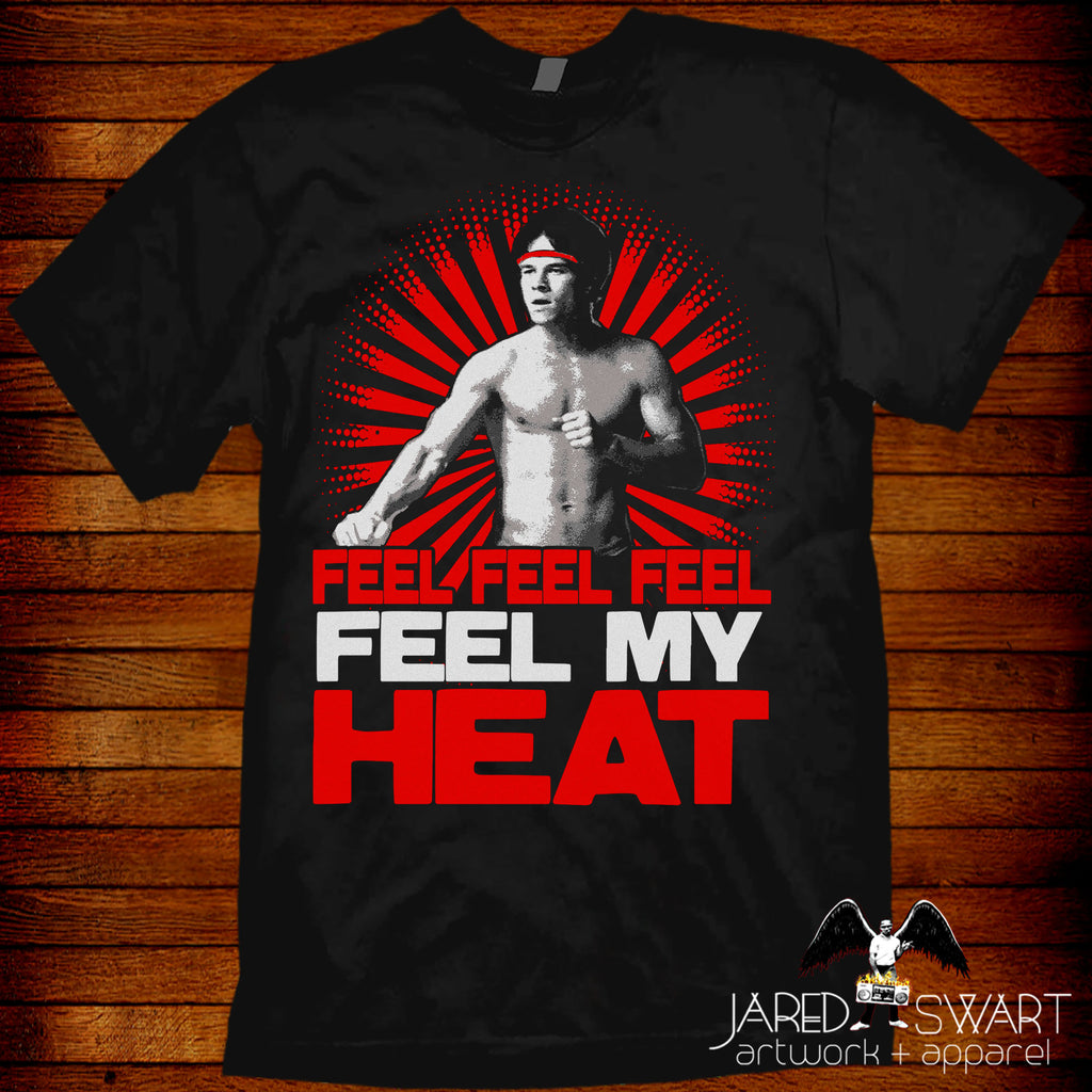 Boogie Nights T-shirt Dirk Diggler Feel My Heat