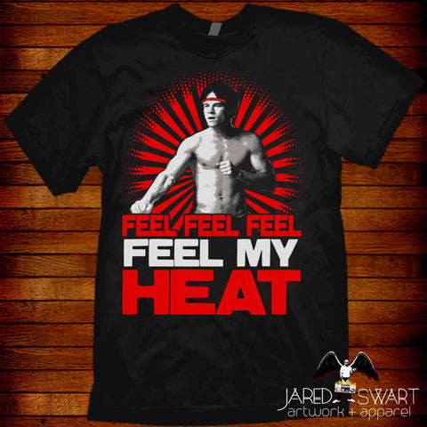 Boogie Nights T-shirt Dirk Diggler Feel My Heat