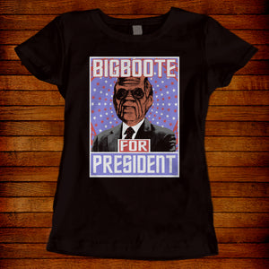Bigboote For President Buckaroo Banzai parody tee