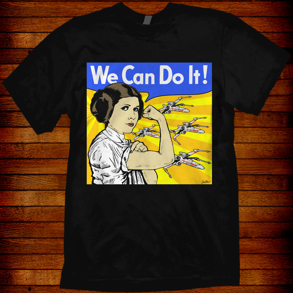 Carrie Fisher Tribute Leia We Can Do It!