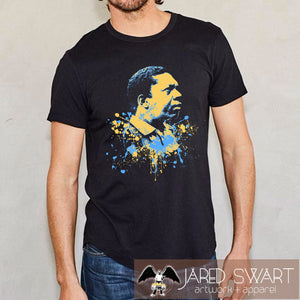 John Coltrane T-shirt artwork by Jared Swart
