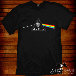 Dark Side of the Rainbow designer tee
