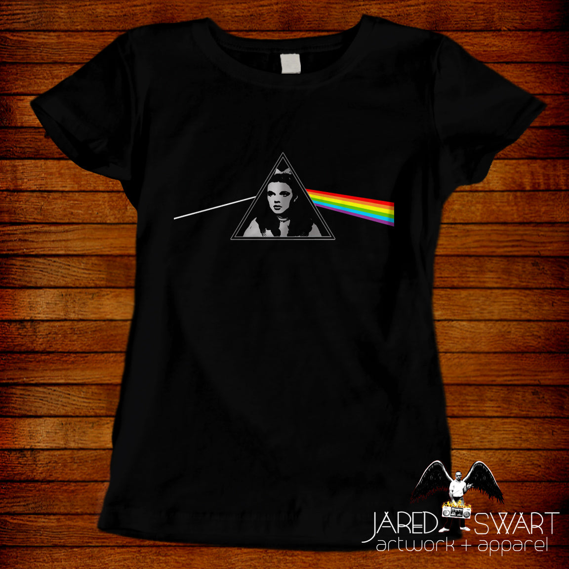 Dark Side of the Rainbow designer tee