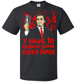 American Psycho VHS Return Video Tapes